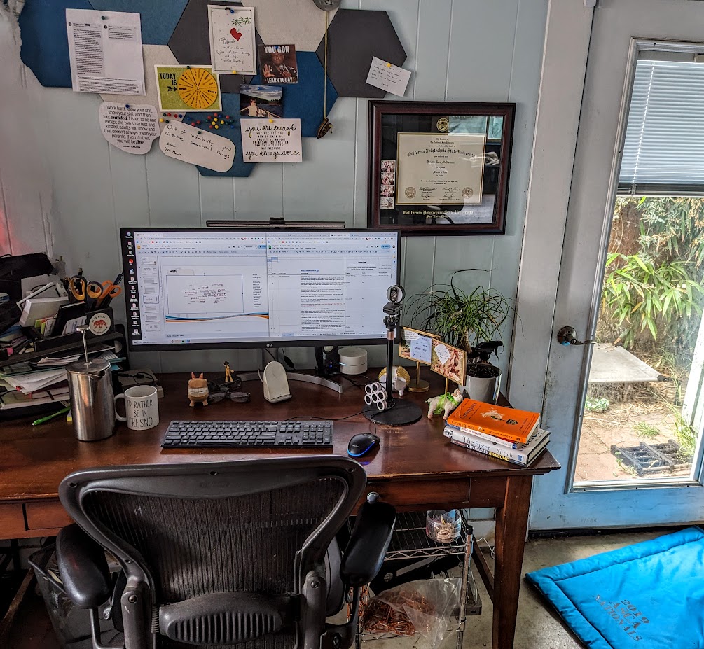 Get the fancy chair – and other desk optimizations
